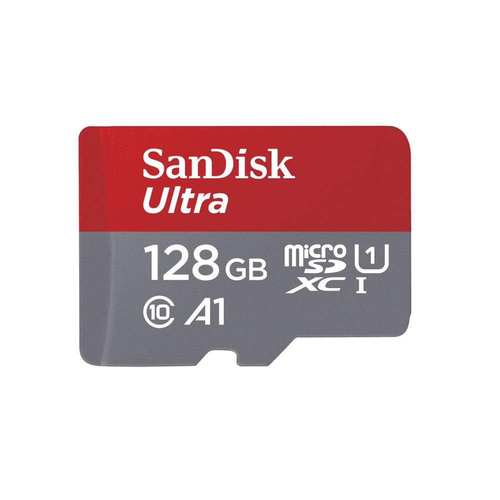 Sandisk SDSQUAB-128G-GN6MN Ultra 128GB microSD SDHC SDXC UHS-I Memory Card 140MB/s Class 10 Speed - Image 1