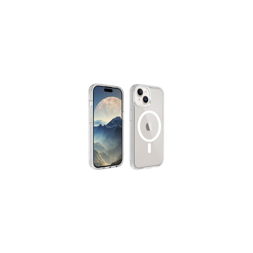 Ultimake MOBCRAIP15PLUSMS Shockproof Transparent Magsafe Cover Case for iPhone 15 Plus (Transparent) - Image 2