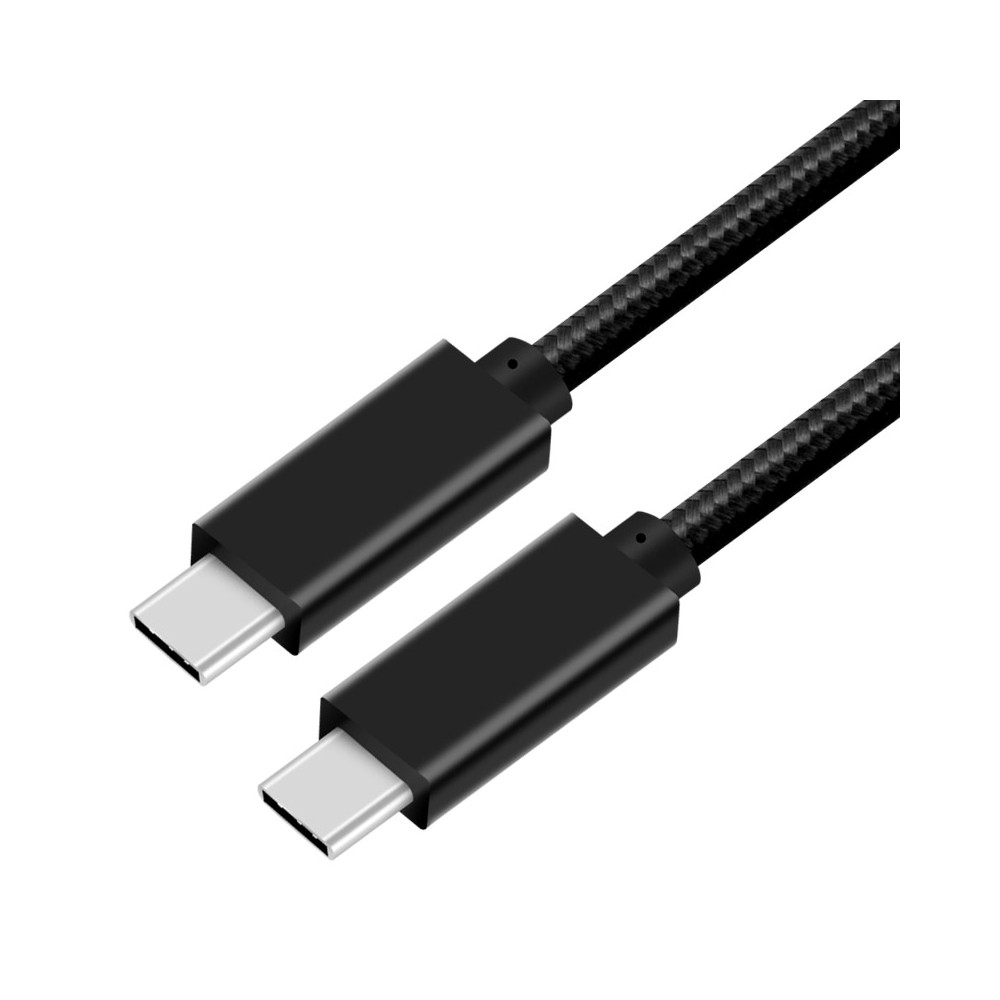 Astrotek AT-CMCM-2 USB C cable, Male to Male, 3.1v, Gen. 2, support 10G, Nickle plating, with Nylon sleeve - Image 1
