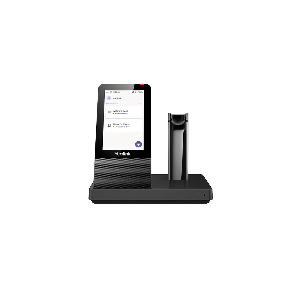 Yealink WHB670 *LAST STOCK Replacement DECT Base with Touch Screen for WH67 MS and UC Headsets - Image 1