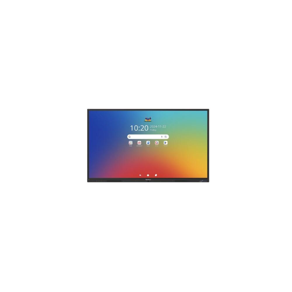 ViewSonic IFP6535-1-1C ViewBoard , 65-inch EDLA-certified interactive, Android 16, octa-core CPU, USB-C connectivity, 4K UHD - Image 1
