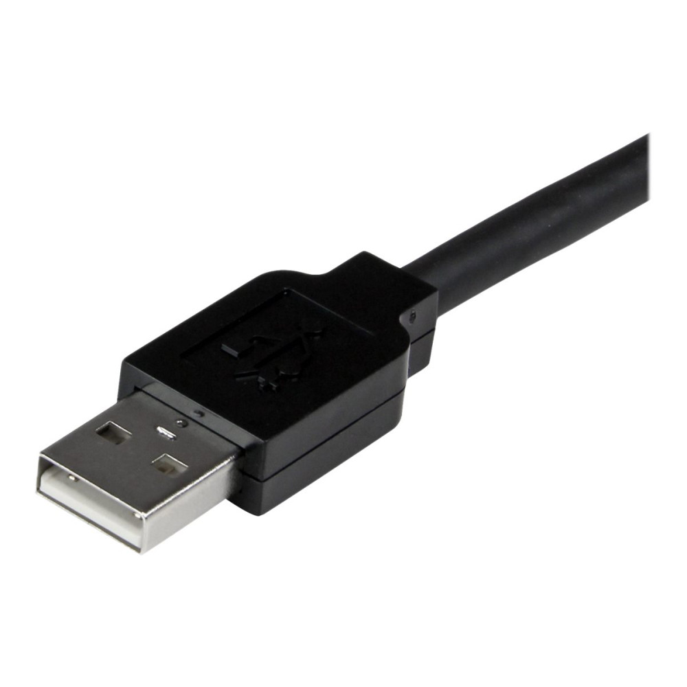 StarTech USB2AAEXT10M 10M USB2.0 A TO A EXTENSION CABLE, M/F, BLACK, LED, LTW - Image 3
