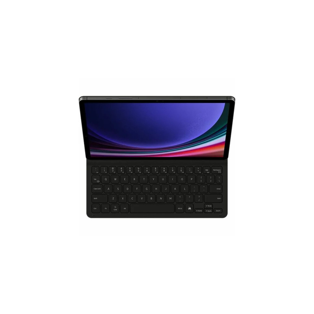 Samsung EF-DX720UBEGWW Keyboard/Cover Case (Book Fold) Galaxy Tab S9, Galaxy Tab S9 FE Tablet - Black - 168.9 mm Height x 255.5 mm Width x 14 mm Depth