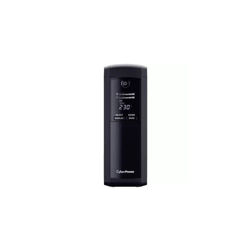 CyberPower VP1200ELCD Systems Value Pro-- 1200VA / 720W Line Interactive UPS - 2* 12V/7.2AH - 2 Yrs Adv. Replacement WTY Incl. internal Batteries - Image 2