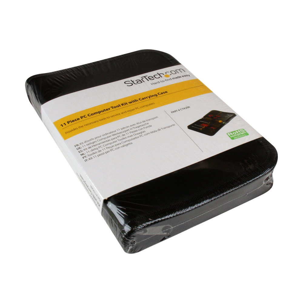 StarTech CTK200 11 PIECE COMPUTER TOOL KIT, CARRYING CASE, 2YR - Image 2