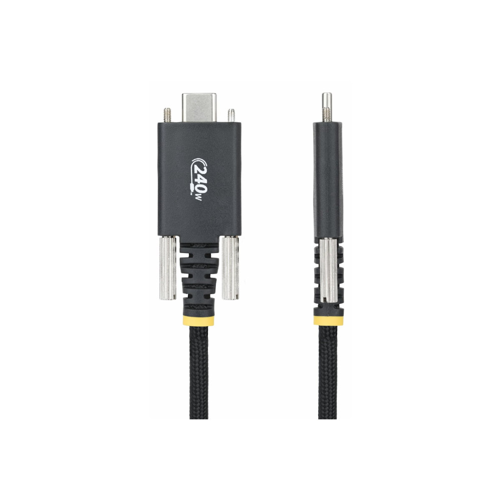 StarTech S2CEPR3M-USBSL-CABLE 10FT (3M) USB-C CHARGING CABLE, 240W, SILICONE JACKET, LTW - Image 3