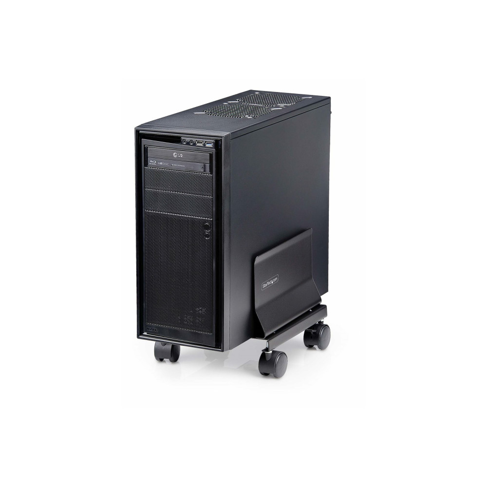 StarTech CPUMOBILESTND COMPUTER TOWER CART, ROLLING MOBILE CPU CADDY ON WHEELS/CASTERS, MAX LOAD 46. - Image 5