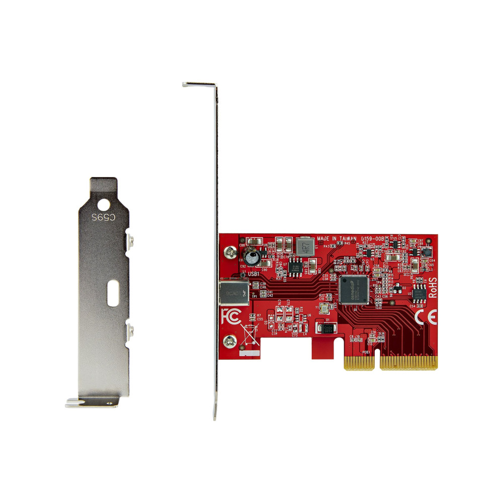 StarTech PEXUSB321C 1 PORT USB-C (3.2) PCIe CARD, 20GB/S, STD PROFILE, 2YR - Image 1