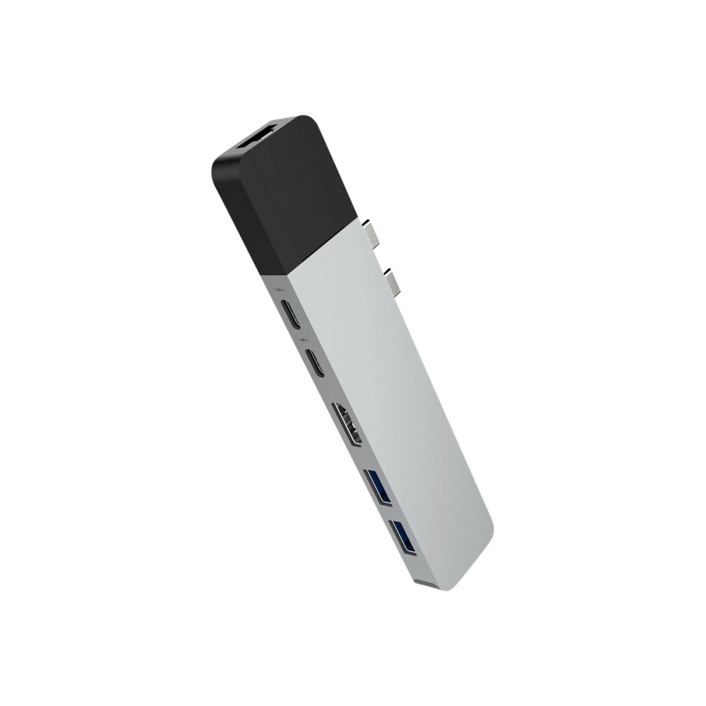 Targus GN28N-SILVER HYPERDRIVE NET 6-IN-2 USB-C HUB - SILVER - Image 2