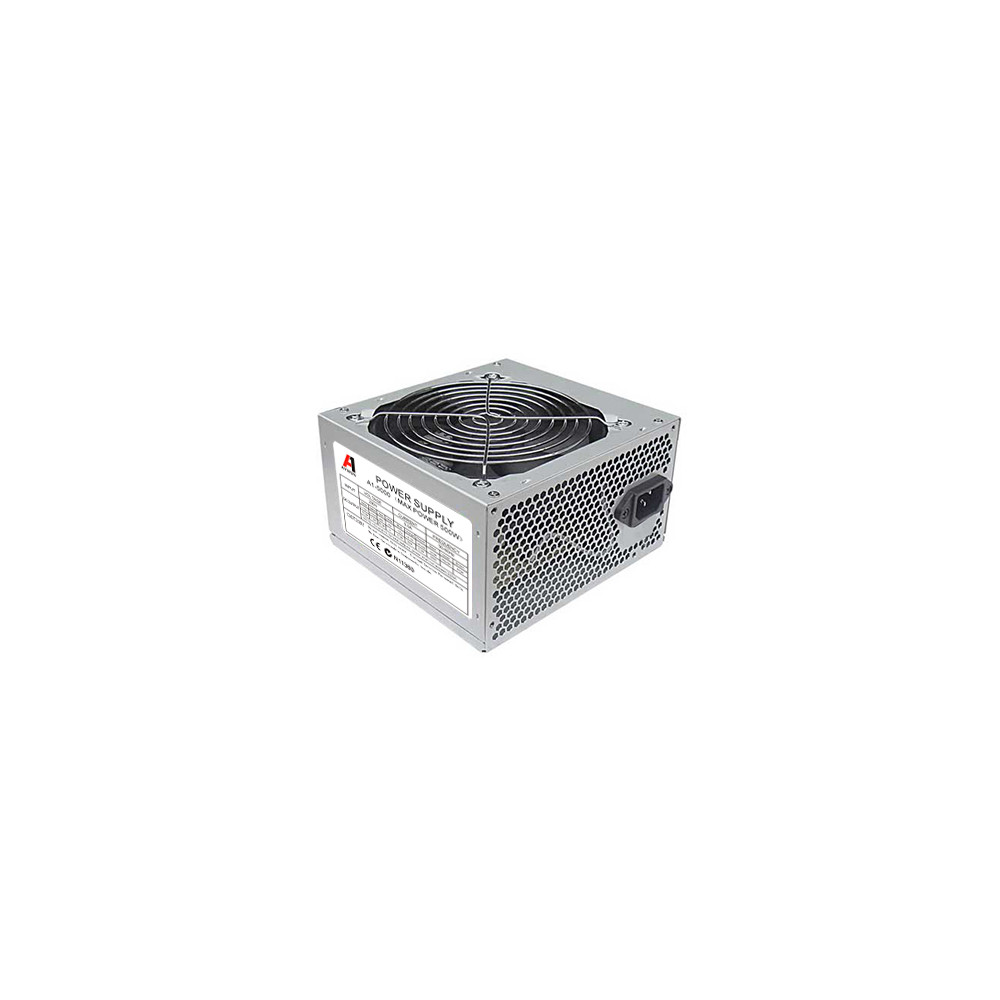 Aywun A1-5000-E 500W Retail 120mm FAN ATX PSU. 1x 6PIN PCI-E, 24PIN ATX. Easy to Install, 2 Years Peace of Mind Warranty - Image 1