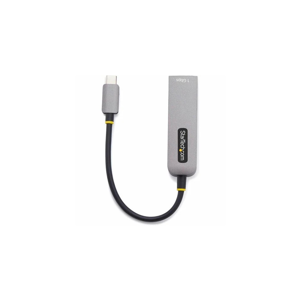 StarTech 1GPD3-USB-C-ETHERNET USB-C to Ethernet Adapter, 100W PD Pass-Through, NIC, USB 3.0 Type-C 1Gbps Multi Speed Network, USB 3.1 RJ45, Windows & Mac - USB-C to Ethernet Adapter securely connects to networks over CAT5e/RJ45/LAN; 100W PD pass - Image 7