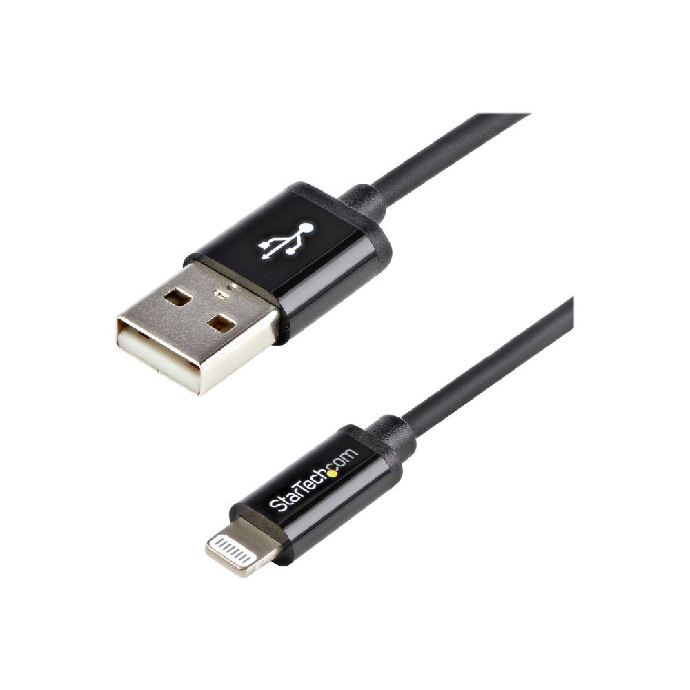 StarTech USBLT1MB 1 M (3 FT.) USB TO LIGHTNING CABLE - IPHONE / IPAD / IPOD CHARGER CABLE - HIGH SP - Image 3
