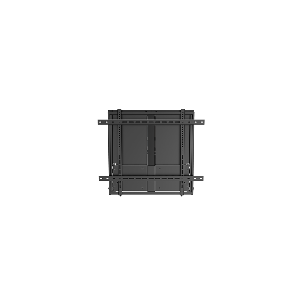Brateck HAW400E-90 Manual Height-Adjustable Display Wall Mount for most 75'-90' TVs Weight Capacity: 60~90kg, VESA Compatible: 200x200 up to 800x600 Black - Image 1