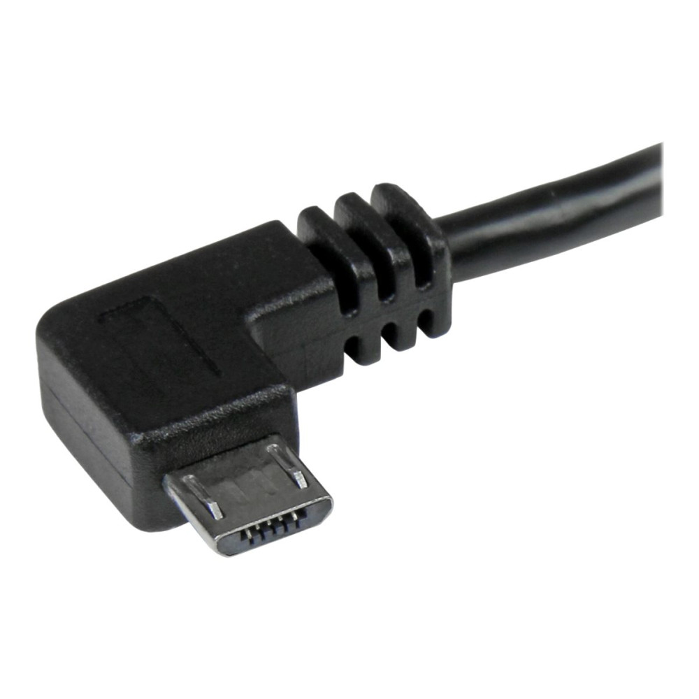 StarTech USB2AUB2RA2M MICRO-USB CABLE WITH RIGHT-ANGLED CONNECTORS - M/M - 2M (6FT) - Image 2