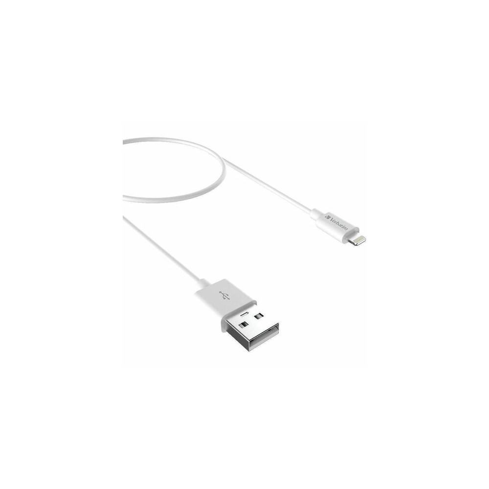 Verbatim 31865 USB-A TO LIGHTNING CABLE 1.5M - WHITE - Image 3