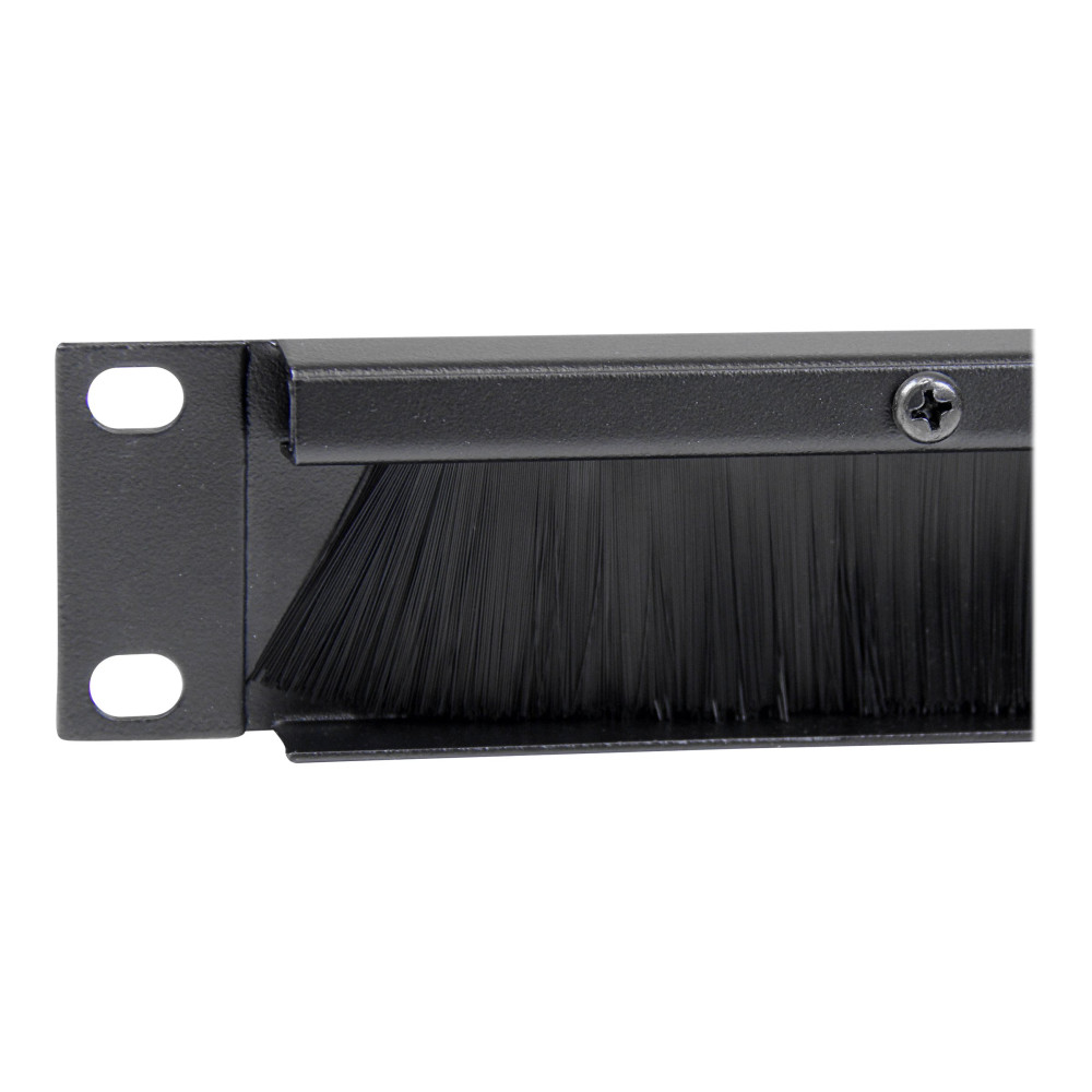 StarTech CMBRUSH1U 1U 19" CABLE MGMT ORGANIZER BRUSH STRIP SERVER RACK PANEL, 2YR - Image 5