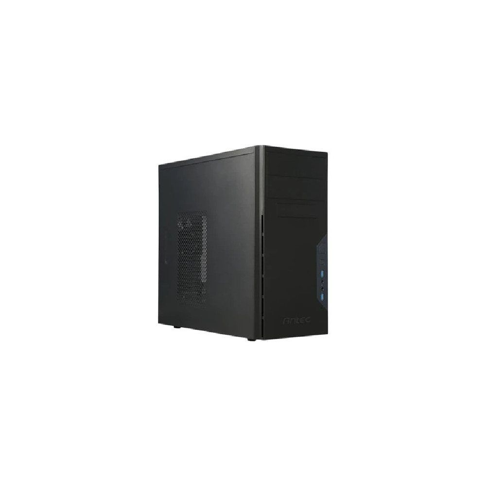 Antec VSK3000B-U3 - Black, Mini Tower, Micro-ATX/Mini-ITX, 2× USB 3.0, 1× 92mm Rear Fan, 4 Expansion Slots, Thermally Advantaged Chasis, 2Yr Wty - Image 1