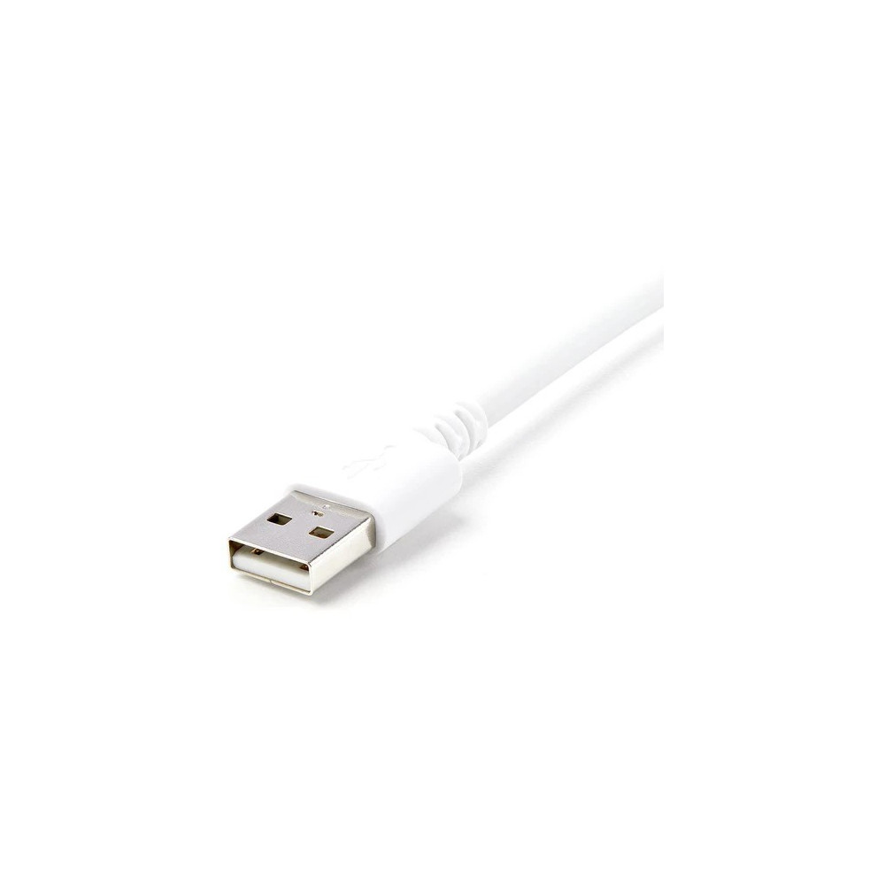 StarTech USBLT3MW 3 M (10 FT.) USB TO LIGHTNING CABLE - LONG IPHONE / IPAD / IPOD CHARGER CABLE - L - Image 3