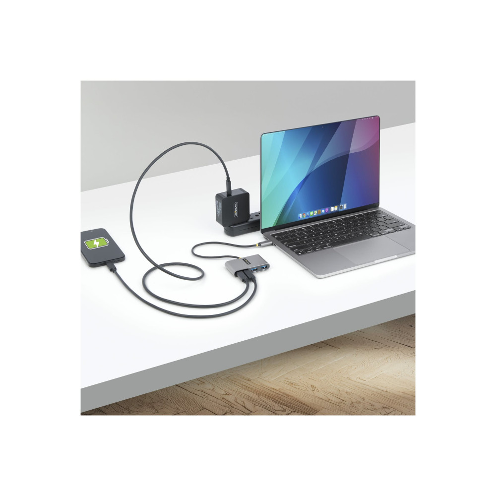 StarTech 5G2A2CPDB-USB-C-HUB 0.3M, USB-C HUB, 100W, USB(2), USB-C(2), 5GBPS, 2YR - Image 3