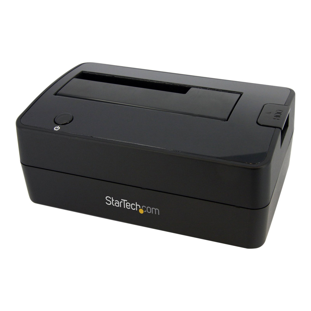 StarTech SATDOCKU3S SINGLE BAY USB 3.0 TO SATA HARD DRIVE DOCKING STATION, USB 3.0 (5 GBPS) HARD DRIV - Image 1