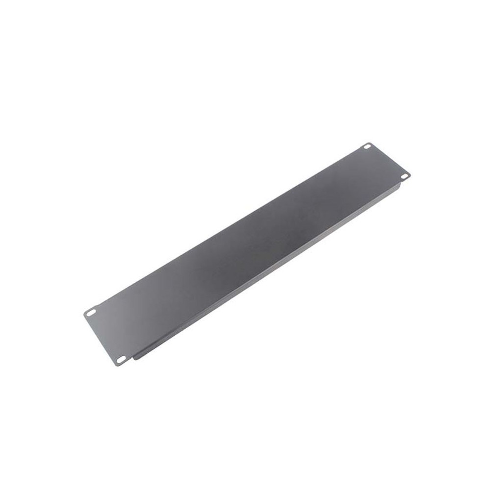 LDR WB-CA-37-2U 2U 19' Blanking Panel - Rack Mountable 19' - Black Metal Construction - Image 1