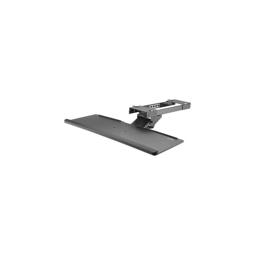 StarTech KBTRAYADJ Under Desk Keyboard Tray - Adjustable - Keyboard Drawer - Computer Keyboard Stand - Keyboard Shelf 26.4in W - Keyboard Shelf - Work in greater comfort with this easily adjustable ergonomic keyboard tray - Under Desk Keyboard T - Image 1