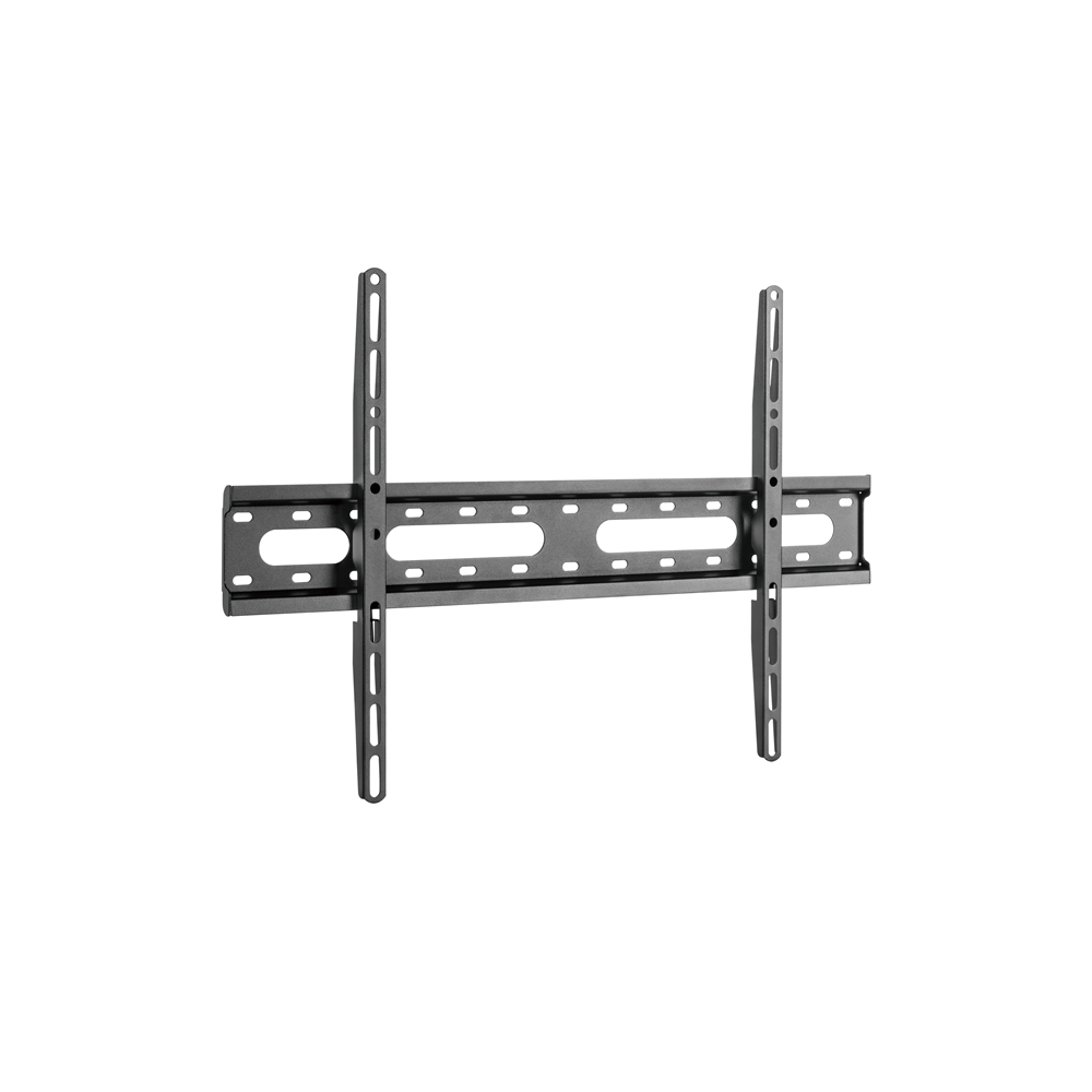 Brateck KL31-46F Super Economy Fixed TV Wall Mount, Fit Screen Size: 37'-80' Up to 45 KG, Fine Texture Black, 635x420x27mm - Image 1