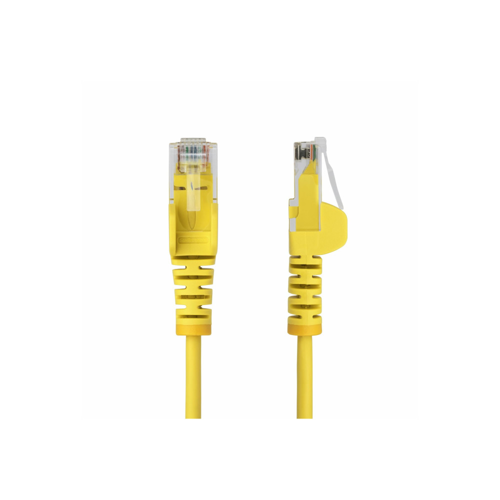 StarTech N6PAT100CMYLS 1m Yellow Slim CAT6 Ethernet Cable, Snagless, 28AWG, LSZH, LTW - Image 5