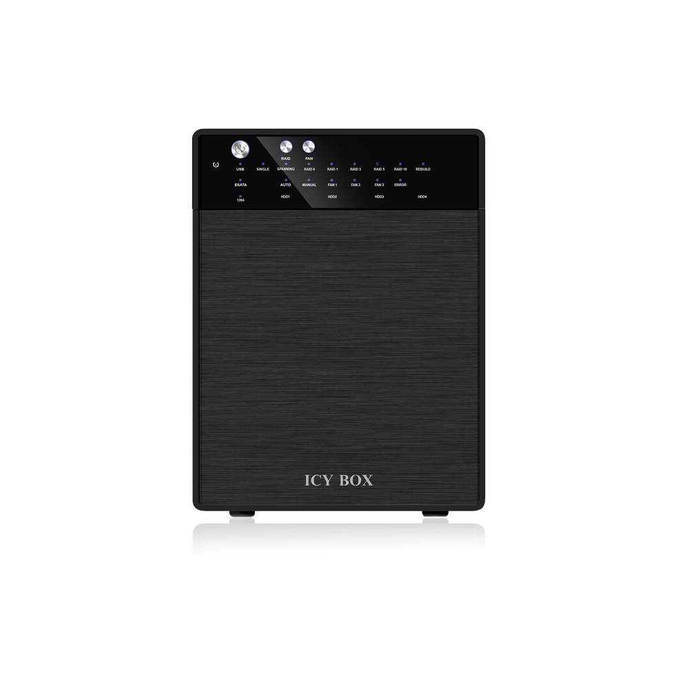 ICY BOX HDDICYRD3640SU3 External 4 bay RAID System for 3.5" SATA I / II / III hard disks with USB 3.0 and eSATA (IB-RD3640SU3) - Image 4