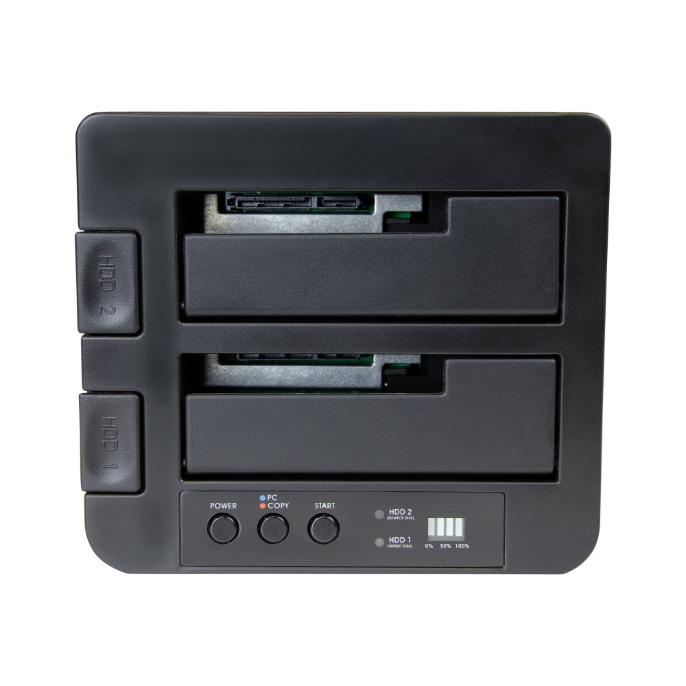 StarTech SDOCK2U313R USB 3.1 (10GBPS) HDD DUPLICATOR DOCK - 2.5" & 3.5" SATA SSD/HDDS, 2YR - Image 9