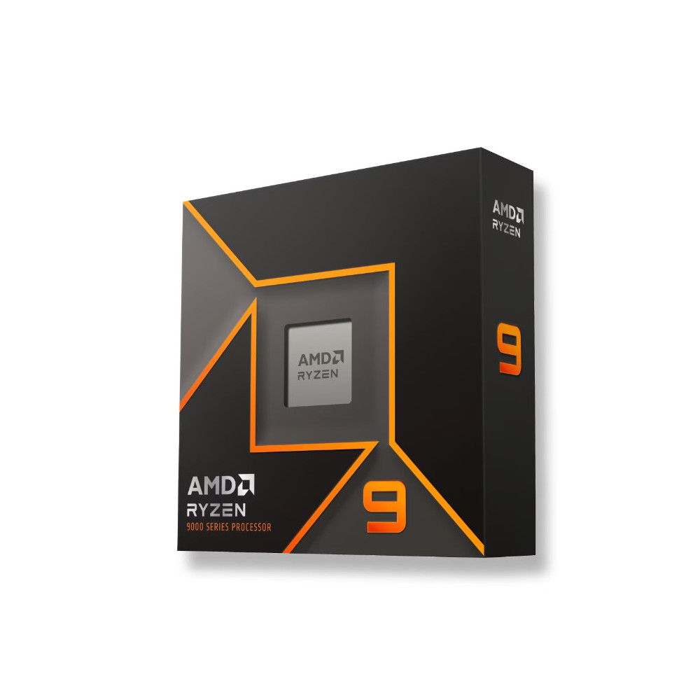 AMD 100-100000662WOF Ryzen 9 9900X 12Cores/24Threads, 120w, Max Boost Clock 5.6 GHz, PCIE 5.0, 64MB Cache, Radeon™ Graphics, 2200 MHz Frequency - Image 1