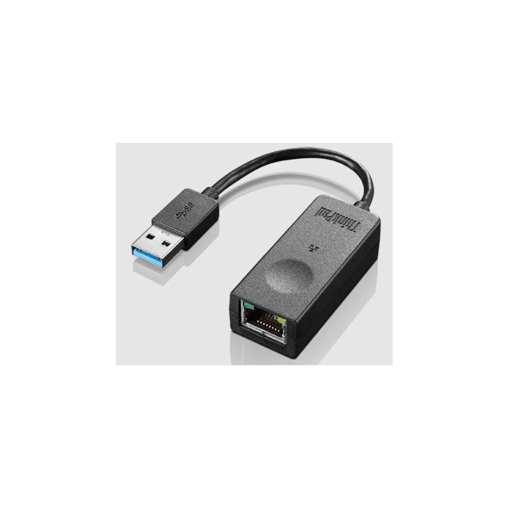 Lenovo 4X90S91830 ThinkPad USB3.0 to Ethernet Adapter - Connect your Notebook and Desktop to Ethernet Connections - Image 1