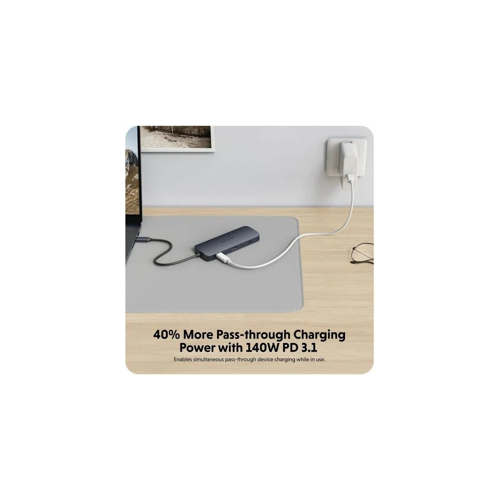 Targus HD4005GL HYPERDRIVE NEXT 10 PORT.USB-C HUB