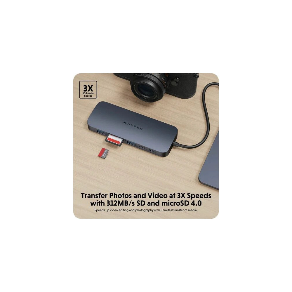 Targus HD4005GL HYPERDRIVE NEXT 10 PORT.USB-C HUB