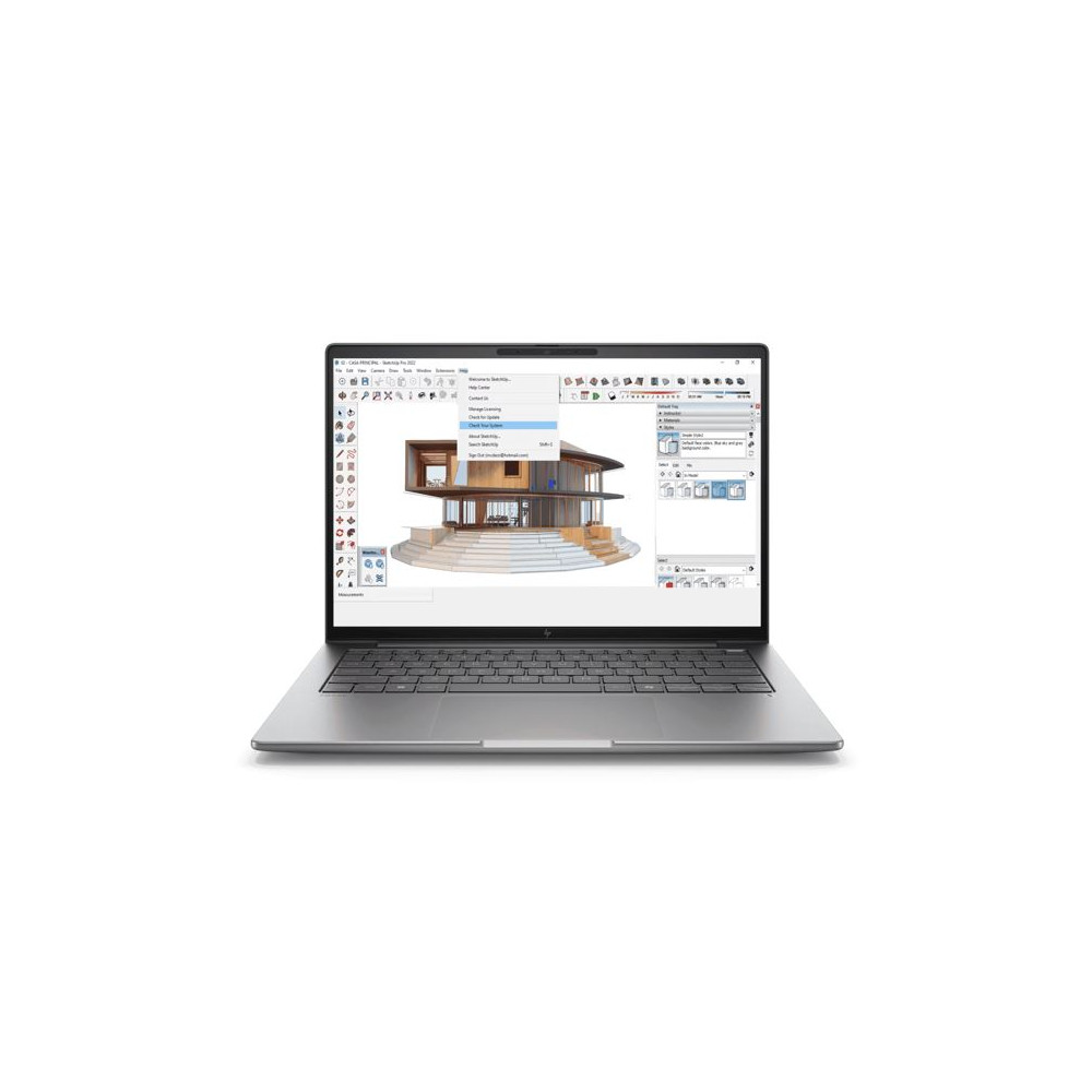 HP D38G7PT ZBook 8 G1i FireFly 14' WUXGA TOUCH IR Intel U7-255U 16GB DDR5 512GB SSD WIN 11 PRO Intel iGPU Thunderbolt Fingerprint 3yrs OS 1.4kg Workstation - Image 1