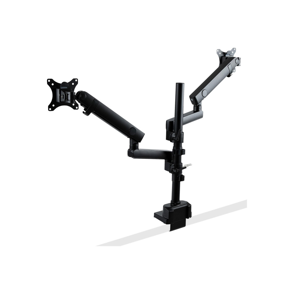 StarTech ARMDUALPIVOT DUAL MONITOR ARM <32", FULL MOTION, VESA, STACKABLE, BLACK, 5YR - Image 5