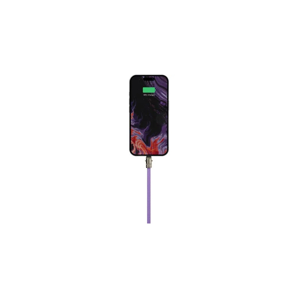 Alogic ATCCLY-LV Tether USB-C to C Lanyard 60W 1.2M Lvndr - Image 4