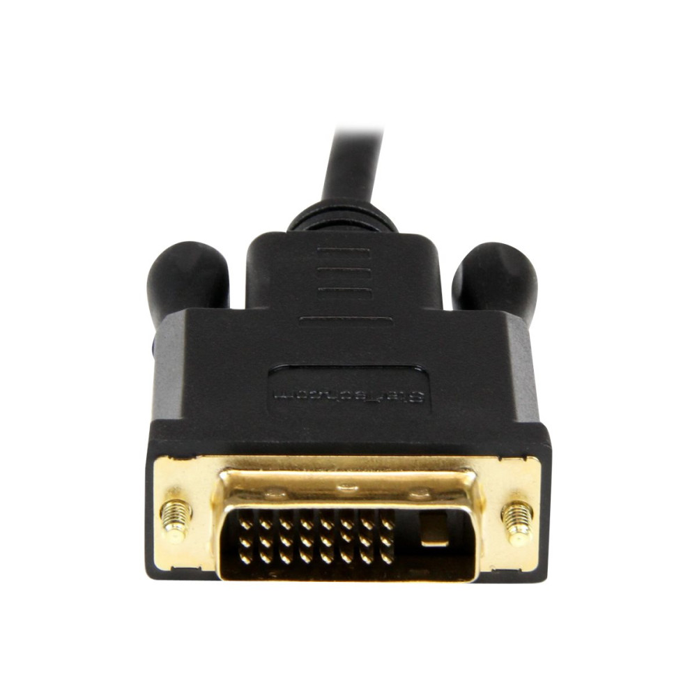 StarTech DP2DVIMM3BS 1M DP TO DVI ADAPTER CABLE - ACTIVE DP 1.2 TO DVI-D 3YR - Image 3