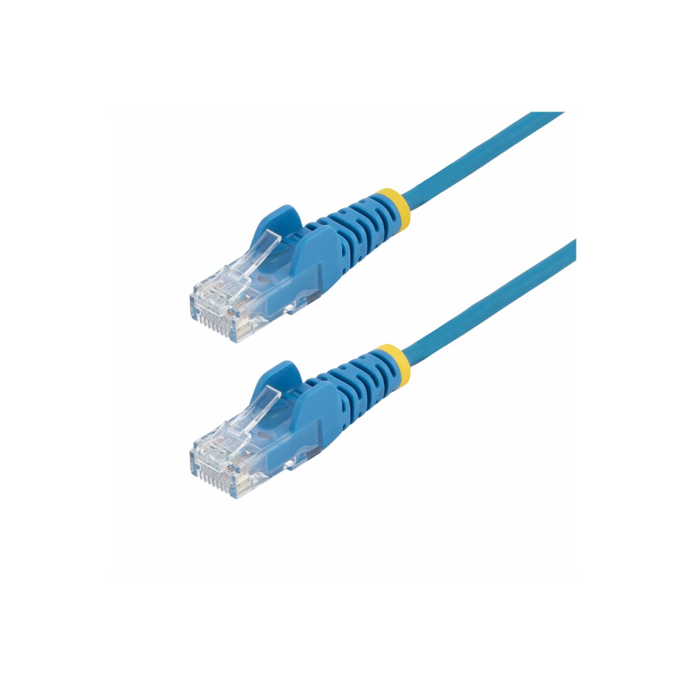 StarTech N6PAT7MBLS 7m Blue Slim CAT6 Ethernet Cable, Snagless, 28AWG, LSZH, LTW - Image 2