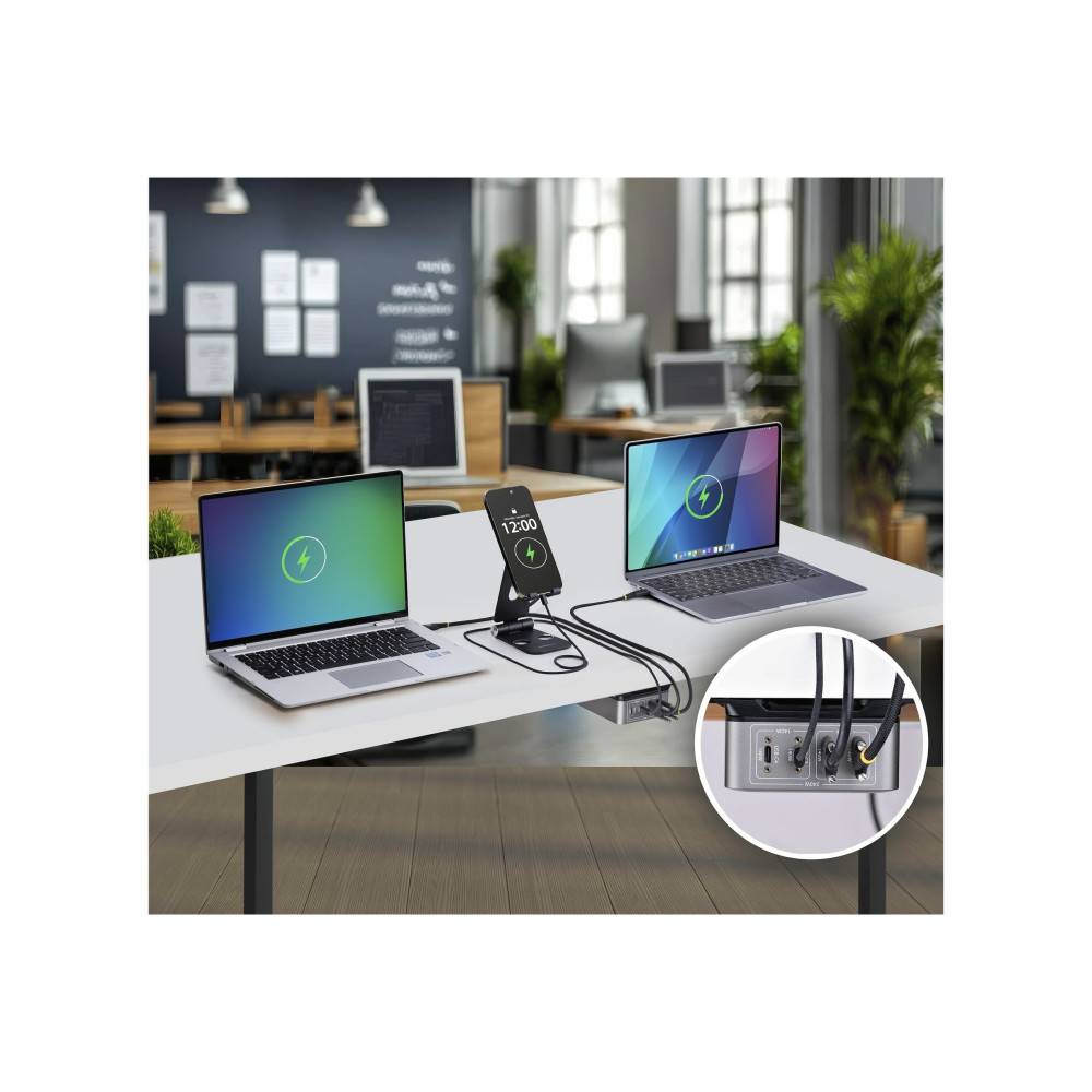 StarTech 424DAU-USB-C-CHARGER 4-PORT USB-C CHARGER, 240W TOTAL, SINGLE PORT 140W EPR, 2 YR - Image 4