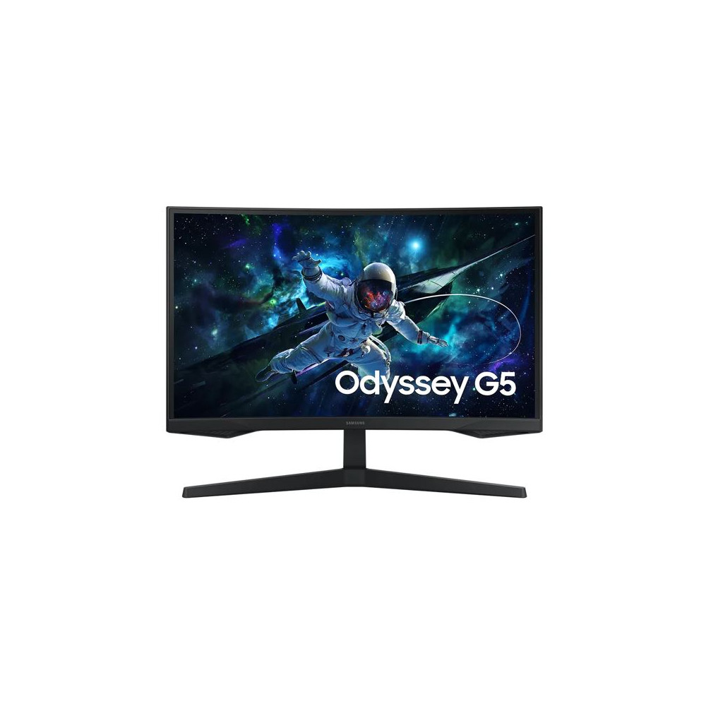 Samsung LS27CG552EEXXY Odyssey G55C 27' QHD Curved Gaming Monitor 2560 x 144 165Hz16:9 1000R 1ms VA AMD FreeSync HDR10 DisplayPort HDMI Tilt VESA Headphone 3YR WTY - Image 1