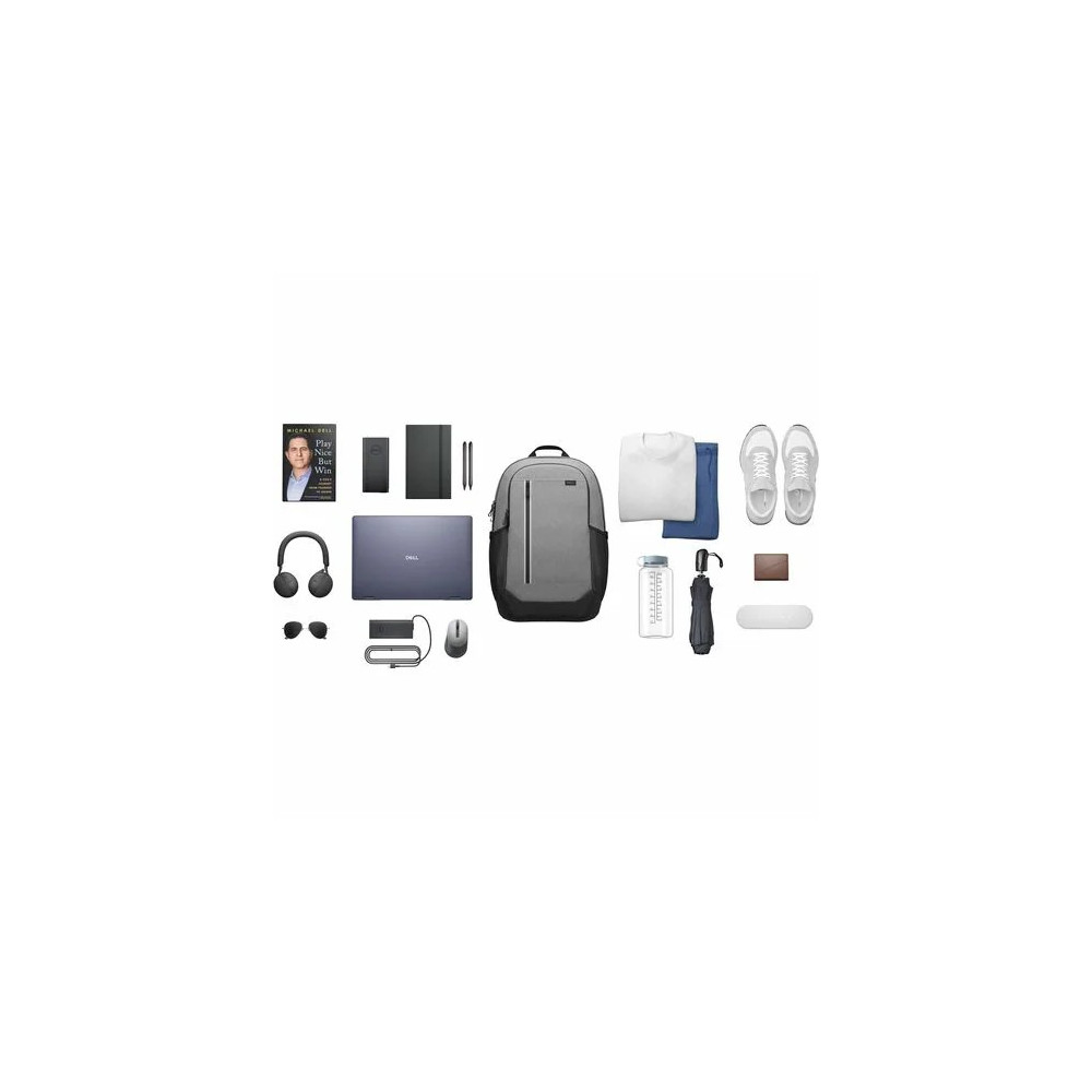 Dell 460-BFDG PRO PLUS ECOLOOP URBAN BACKPACK (CP5625G), FITS UP TO 16", (GREY) 1YR