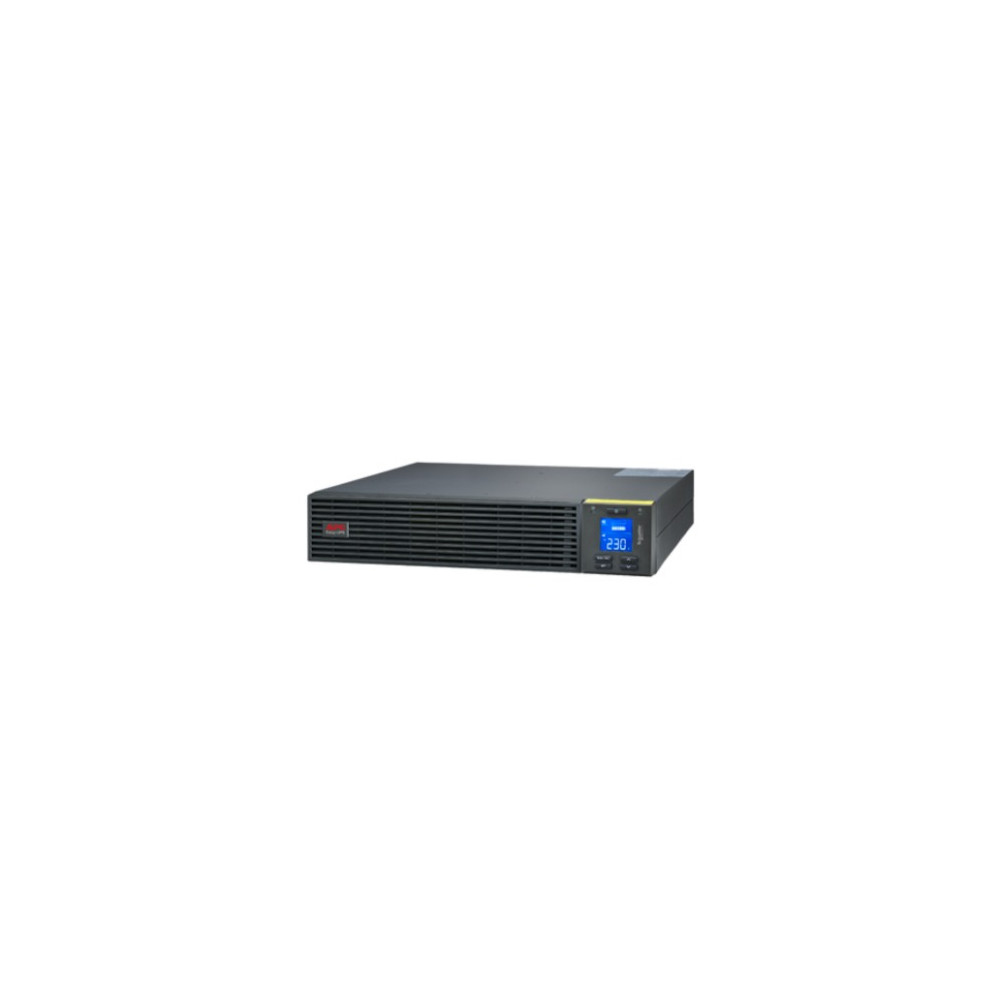 APC SRV3KRIRK-E Easy UPS 3000VA/2700W Online UPS, 2U Rackmount, 230V/16A Input, 1x IEC C19& 6x IEC C13 Outlets, Lead Acid Battery, W/ Rail Kit - Image 1
