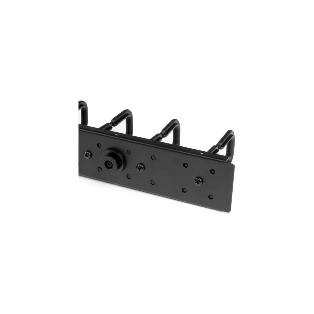StarTech CMVER20UD Vertical 0U Server Rack Cable Management w/ D-Ring Hooks - 20U Network Rack Cord Manager Panel - 3ft Wire Organizer - Image 6