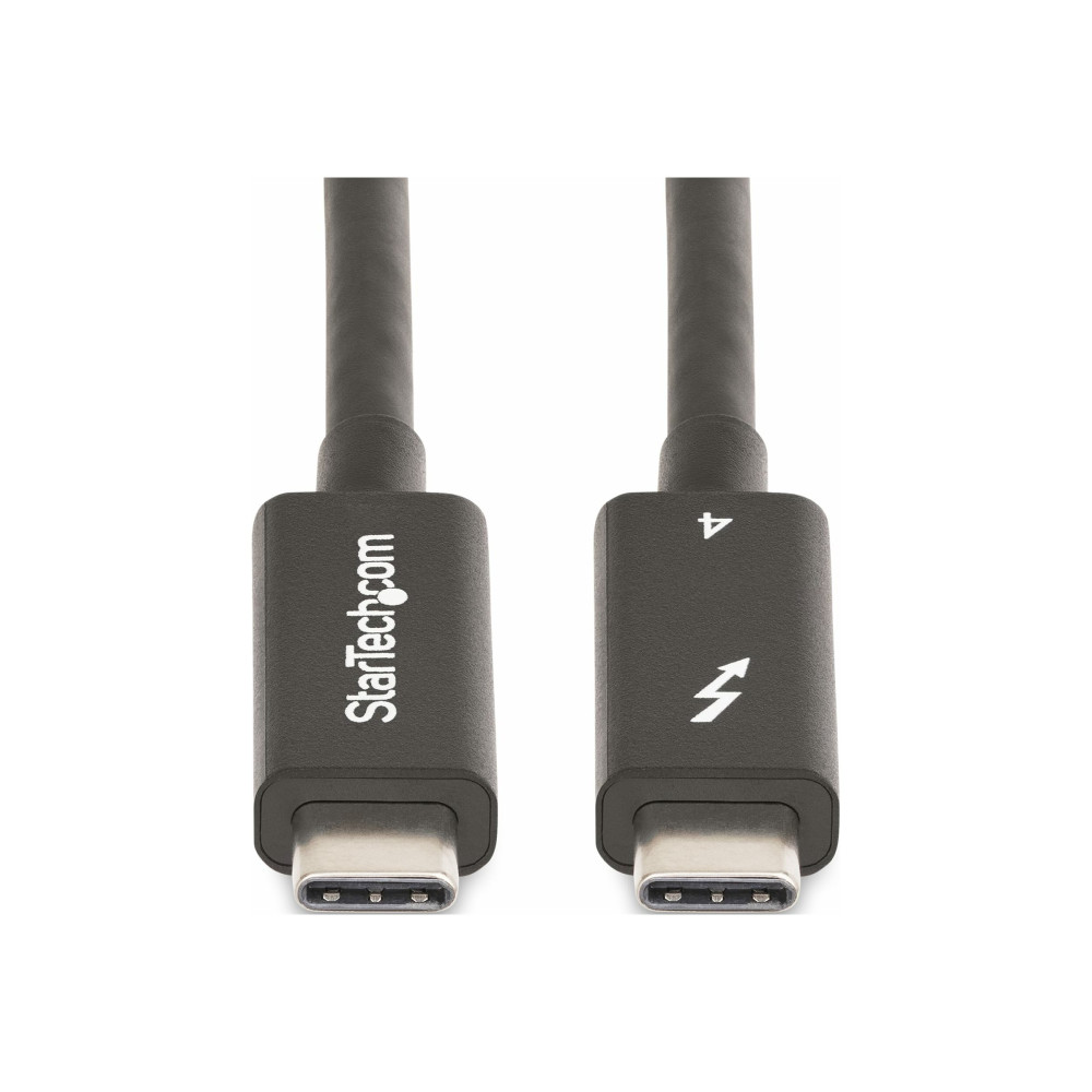 StarTech A40G2MB-TB4-CABLE 6.6FT (2M) ACTIVE THUNDERBOLT 4 CABLE, 40GBPS, 100W POWER DELIVERY, 4K/8K VID - Image 1