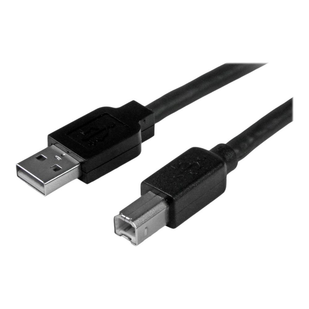 StarTech USB2HAB50AC ACTIVE USB 2.0 A TO B CABLE - M/M - 15M USB CABLE 2YR - Image 3