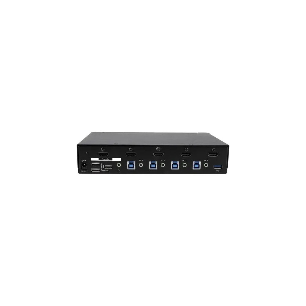 StarTech SV431HDU3A2 4 Port HDMI KVM - HDMI KVM Switch - 1080p - USB 3.0 & Audio Support - KVM Video Switch - Image 3