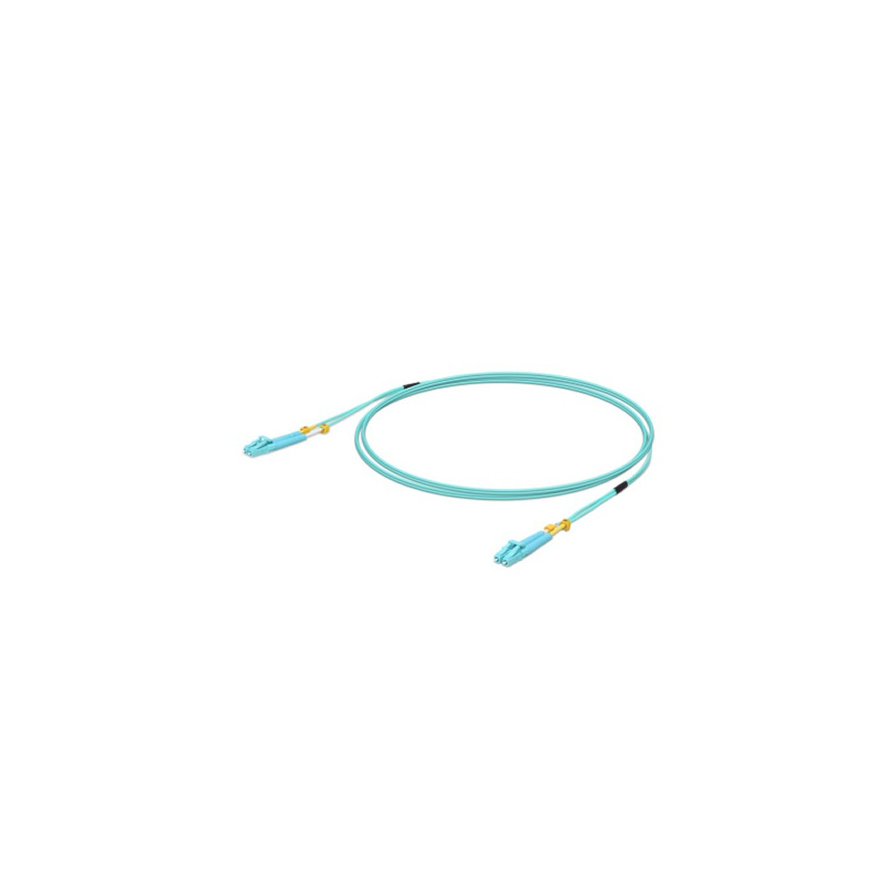 Ubiquiti UACC-OFC-MM-2M MultiMode 10 Gbps OM3 Duplex LC Cable, 2m Length, Single Unit,10 Gbps Throughput, LC-LC Connector, - Image 1