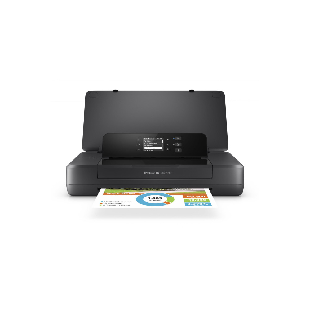 HP CZ993A OFFICEJET 200 MOBILE PRINTER, A4, 10PPM BLK, 7PPM CLR, 1YR - Image 3