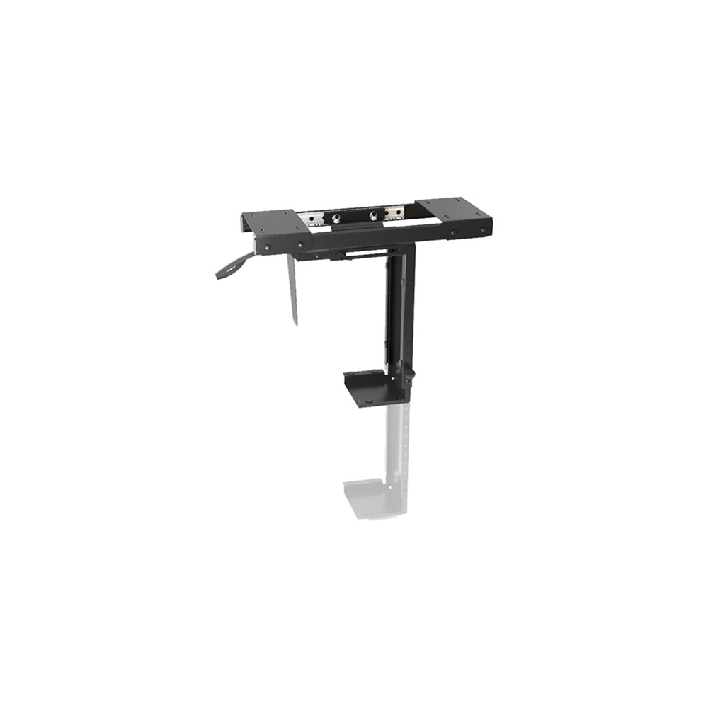 Brateck CPB-5 Adjustable Under-Desk ATX Case Mount with Sliding track, Up to 10kg,360° Swivel （LS） - Image 1